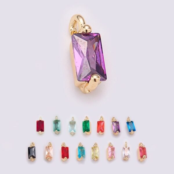 14k Gold Filled Birthstone Charm, Necklace Earring Bracelet Supplies, Jewelry Supply Charms Personalized Delicate Dainty Charm Pendant E-471 to E-482 E-495t o E-497 E-595 to E-597